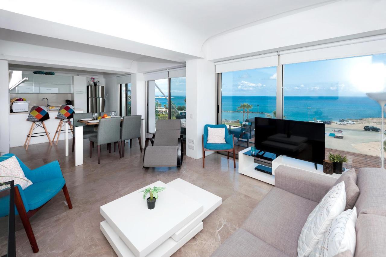 Apartment Marisol - Beachfront Protaras Ngoại thất bức ảnh