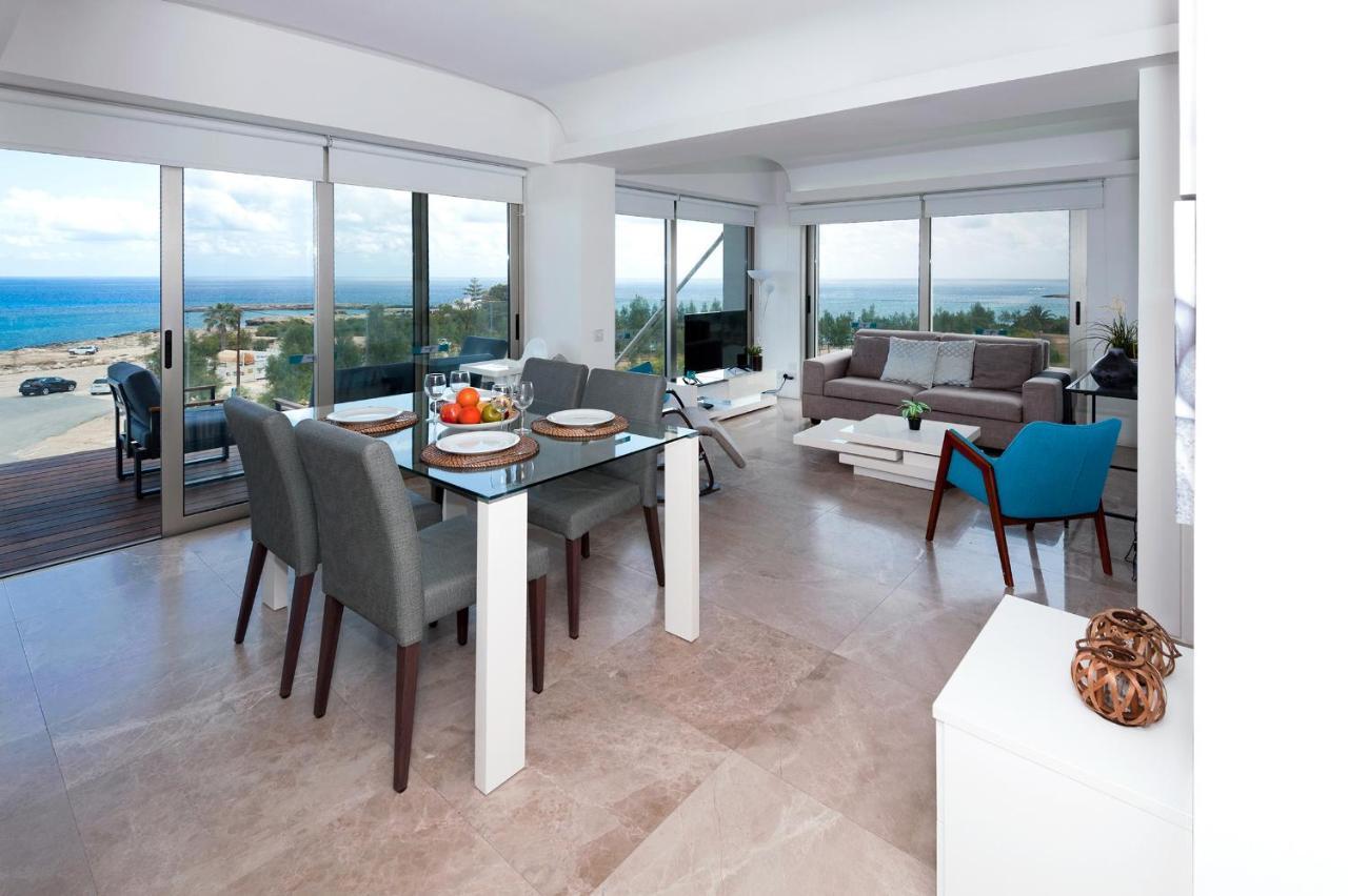 Apartment Marisol - Beachfront Protaras Ngoại thất bức ảnh
